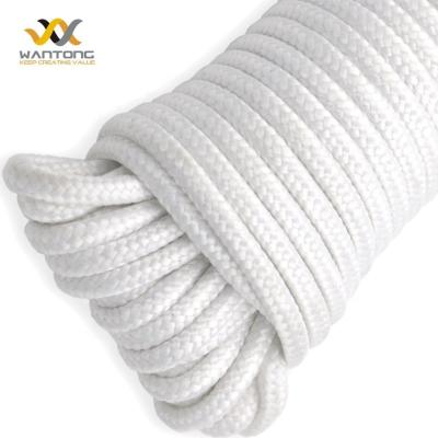 China Ideal Clothesline Material and Hot Sale Construction 7/32 in x 100 ft Diamond Braided Polyester Clothes Line Universal for Clothesline Tent Rope for sale