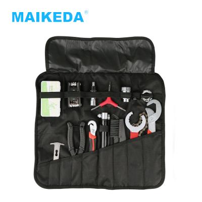 China Complete Bike Repair Kit Repair Tool Super Portable Bike Repair Kit In Tool Box To Mount Universal Equipment Bicycle Tool Kit for sale