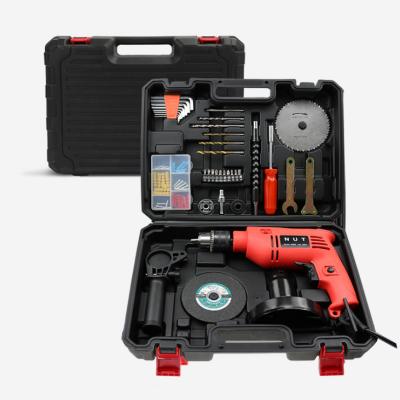 China 2021 New Repair Designer Trendy Custom Fashion Home Power Drill Set With Hole Cutter for sale