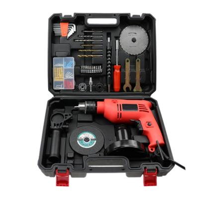 China New Repair Designer Trendy Custom Fashion Home Power Drill Set With Hole Cutter for sale