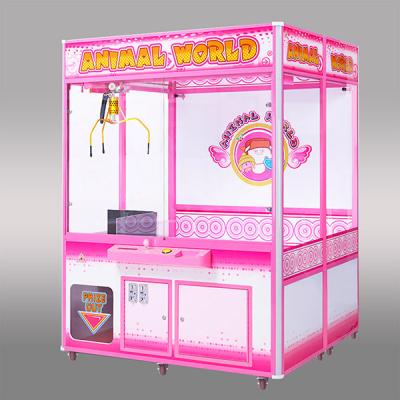 China Attractive Appearance Coin Operated cgw claw crane machine giant crane machine kitty crane machine for sale