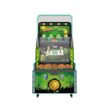 China Attractive Appearance Kids Coin Operated Basketball Game Machine commercial game machine kids lottery game machine for sale