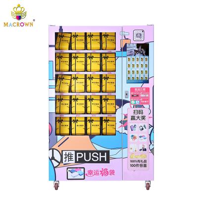 China Metal + Acrylic Wholesale lucky box vending machine / mystery blind box perfume vending machine for eyelash hair lashes vinding machine for sale