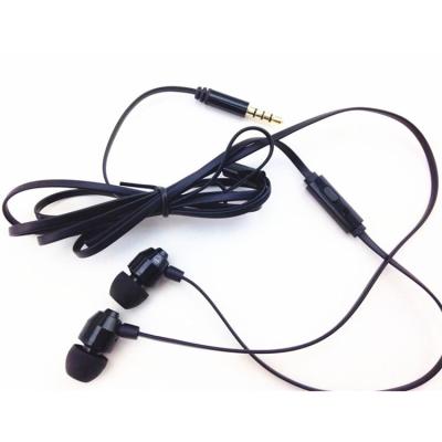 China In-Ear factory price metal cheap wholesale custom logo wired in-ear headphone for sale