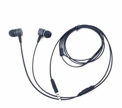 China High Quality In-ear Sound Canceling In-ear Wired Jogging Headphones for sale