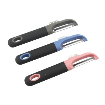 China Viable Kitchen Accessories Multifunctional Stainless Steel Blade Potato Cucumber Apple Peeler Double Sided Vegetable for sale