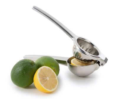 China Stored Citrus Manual Juicer Stainless Steel Lemon Orange Squeezer Fruit Juice Reamer Tool Fast Hand Press for sale