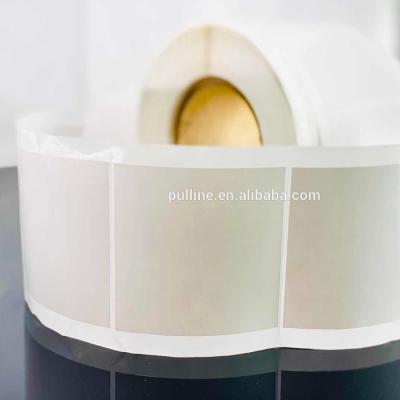 China Custom Waterproof Price Voucher Blank Label Waterproof Self Adhesive Blank Printing Label Sticker Roll for sale