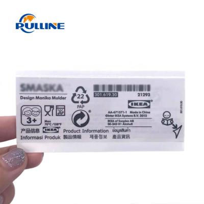 China Waterproof Customized PET / PVC Shrink Wrap Plastic Bottle Labels for sale