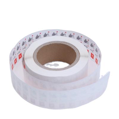 China Waterproof Hot White Industrial Equipment Sticker High Temperature Gauge Self Adhesive Label for sale