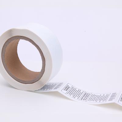 China Waterproof Hot Multifunctional Custom Printing White Blank Customized Self Adhesive Label for sale