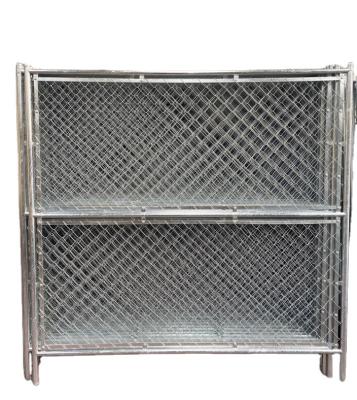 China Wholesale Cheap Easily Assembled Whole Body Hot Dip Galvanizing To Prevent Scratches Never Wire Chain Link Fence Rust for sale