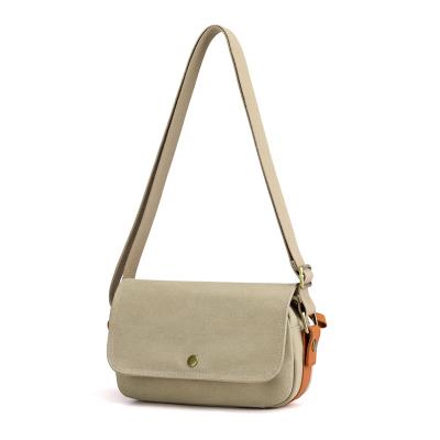 China Simple Fashion Canvas Handbag Women Wave Canvas Women Shoulder Bag for sale