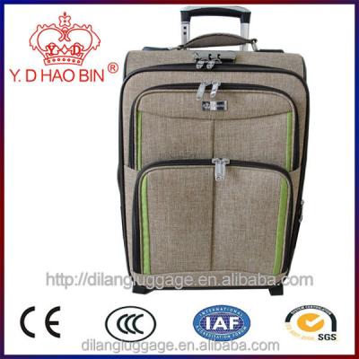 China 2015 EVA New Arrival Weekender Flight Pannier Trolley Luggage for sale