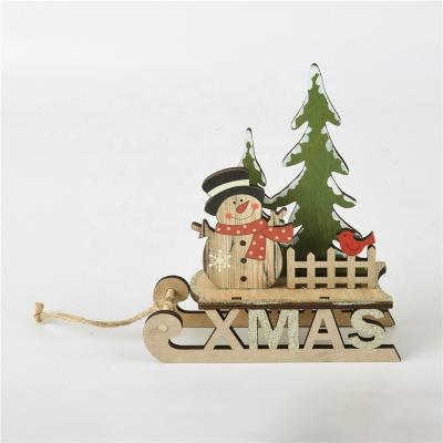 China Christmas Party Decoation Small Christmas Ornament Indoor Decoration Supplies Christmas Snowman Pendant for sale