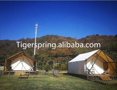 China Extended Type Double Layers Hotel Tent Outdoor Camping Luxury Tent For Family for sale