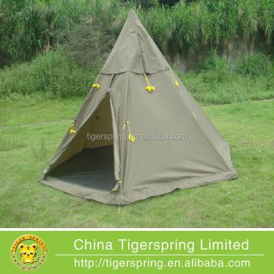 China Aluminum Camping Teepee Tent For Adult for sale