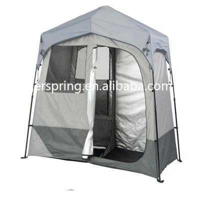 China PortablePop Up Shower Tent Pop Up Tent Privacy Custom Double Changing Toilet Shower Tent for sale