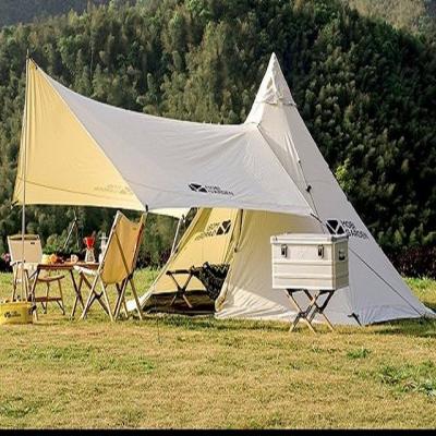 China Extended Type A Tower Tent Large Space Camping Tent For Leisure for sale