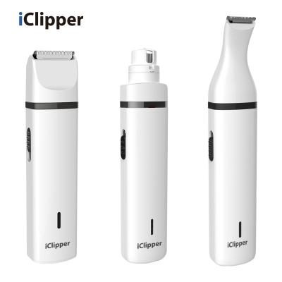 China Viable Iclipper-N4 5 in 1 Amazon Hot Selling Multifunctional Cordless Pet Dog Clippers Pet Cleaning&Grooming Tool Clippers for sale