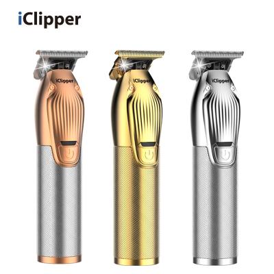 China New Design IClipper-I31 Viable Rechargeable Cordless Electric Trimmer Hair Clipper Professional Barber Clipper for sale