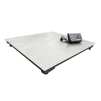 China Floor scale weighing/Weight Function Menkenic 2*2m 1ton platform scale digital 60kg postal shipping scale platform bench scale for sale