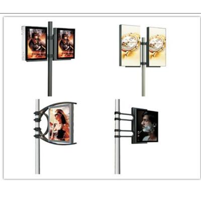 China HD P4 P5 P6 P8 Indoor Super Waterproof High Brightness Outdoor Waterproof Advertising Smart Street Light Pole Led Displays With Wireless Control for sale