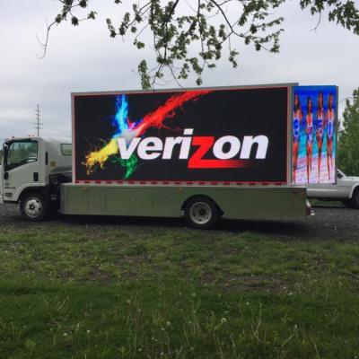 China Video display Yake 5 years warranty billboard digital truck mobile led display truck for sale in usa for sale