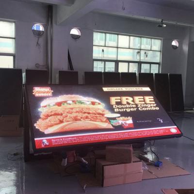 China Video Display Double Sided Advertising Sign Panel P10 P8 P6 P5 Wireless Front Panel Open Led Display Screen for sale