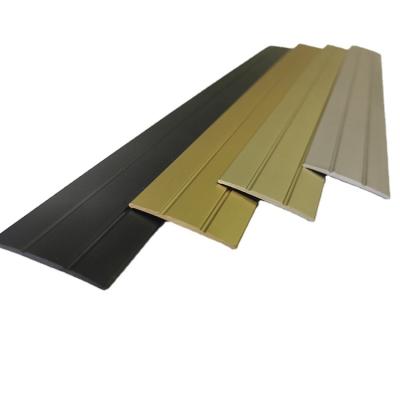 China Modern Floor Trim Interior Door Threshold Home Material Construction Floor Transition Cover Aluminum Strip for sale