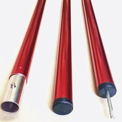 China Outdoor anodized aluminum telescopic pole, aluminum tent pole sunshade tent pole for sale