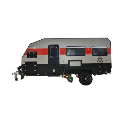 China Australian Standard Travel Trailer MJC 17 Foot 4x4 Caravan Camper RV Motorhomes for sale