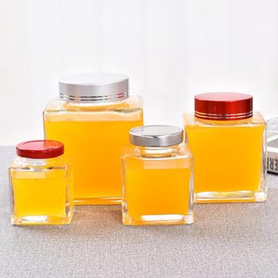 China Hotsale Viable Airtight Canned Glass Bird's Nest Bottle Jar Jam Honey Jar Glass Jars for sale