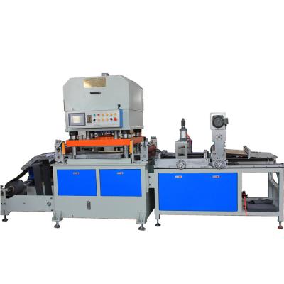 China Adhesive Label Tape Aluminum Foil Liner Auto Feed Automatic Barcode Press Die-Cutting EVA Foam Flat Bed Die Cutting Machine for sale