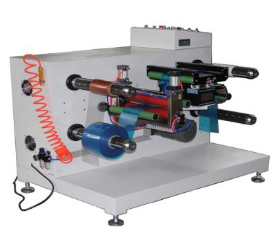 China 300mm Maximum Unwind Diameter Plastic Film Label Paper Unwind and Rewind Machine for sale