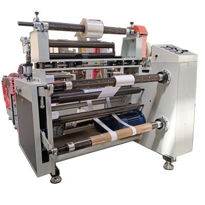 China automatic working width 1300mm fabric cutting paper slitting and rewinding machine for sale