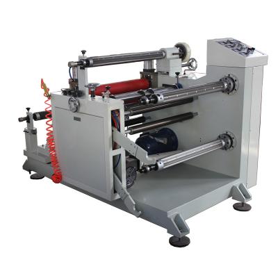 China Automatic slitting laminating machine for adhesive tape paper,PVC PET film slitter rewinder for sale