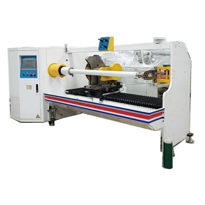 China Adhesive tape double side tape roll Single Roll Cutting Machine for sale