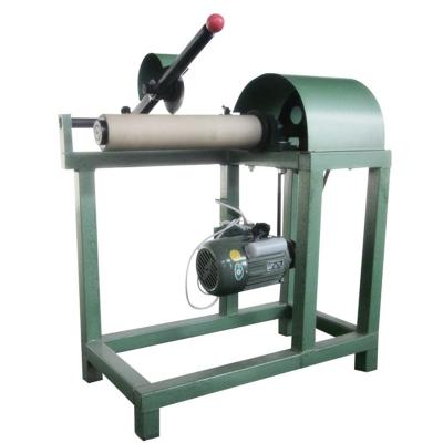 China DP-400 Simple Paper Core Cutting Machine 320mm 12mm Maximum Wall Thickness 76mm Core Size for sale