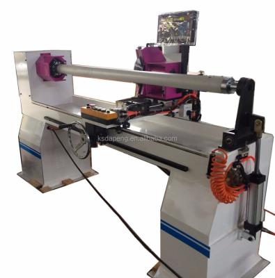 China 150mm Max. Cutting Diameter PVC Electrical Tape/Film/Paper/Fabric Roll Cutter Machine for sale