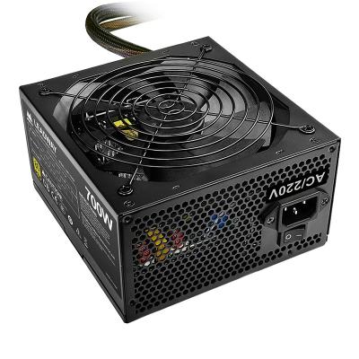 China Meiji 700W 80Plus Gold Medal Desktop Half Module Rated Power Supply for Gaming Computer, PSU Voltage Input of PC full for sale