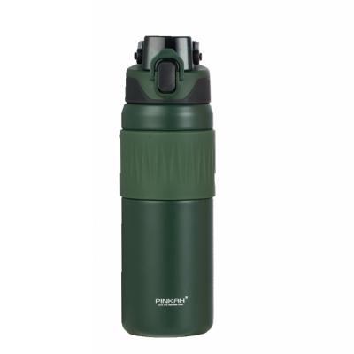 China PINKAH 590ml Double Wall 316L Stainless Steel Sports Flask PORTABLE Vacuum Insulated Custom Direct Drinking Water Bottle With Handle for sale