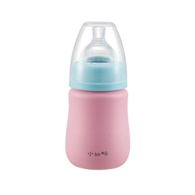 China BPA Free PINKAH Customized 160ml 316 Stainless Steel Toddler Baby Milk Vacuum Insulated Baby Bottle for sale