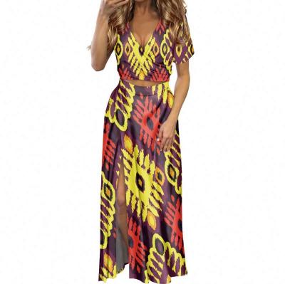 China Anti-static 2021 new african dresses women african style hxmp african dress for sale