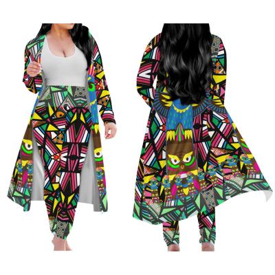 China Elegant Anti-wrinkle Ladies Dress Polynesian Tribal Club Long Dress Print Stretch Long Sleeve Autumn Girl Bodycon Dress Wholesales Top for sale