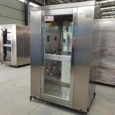 China Automatic control cleanroom air shower system water jet nozzle air shower room air shower for sale