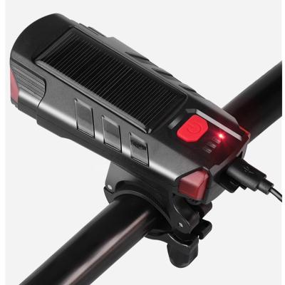 China B2 HANDHELD Hidden GPS Tracking Device Solar Powered Bicycle Front Light LED Light Gps Tracker For Bike for sale