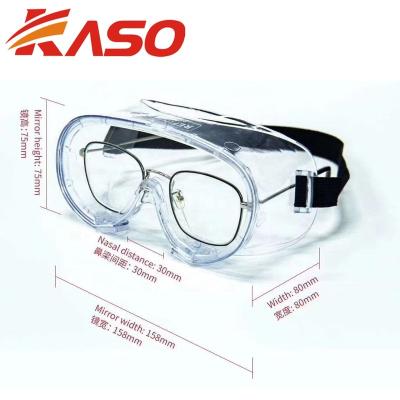 China Full protective anti-fog anti-fog safety glasses for sale