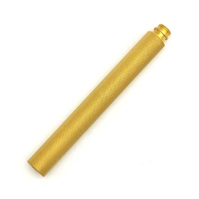 China Precision Aluminum Custom CNC Machining Rapid Prototyping Brass CNC Milling Lighting Tube Parts for sale