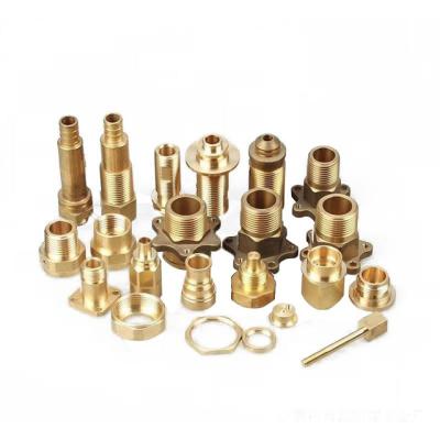 China Brass CNC Hardware Accessory Aluminum CNC Machining Parts Customized Turning / Milling Parts With Best Rate for sale